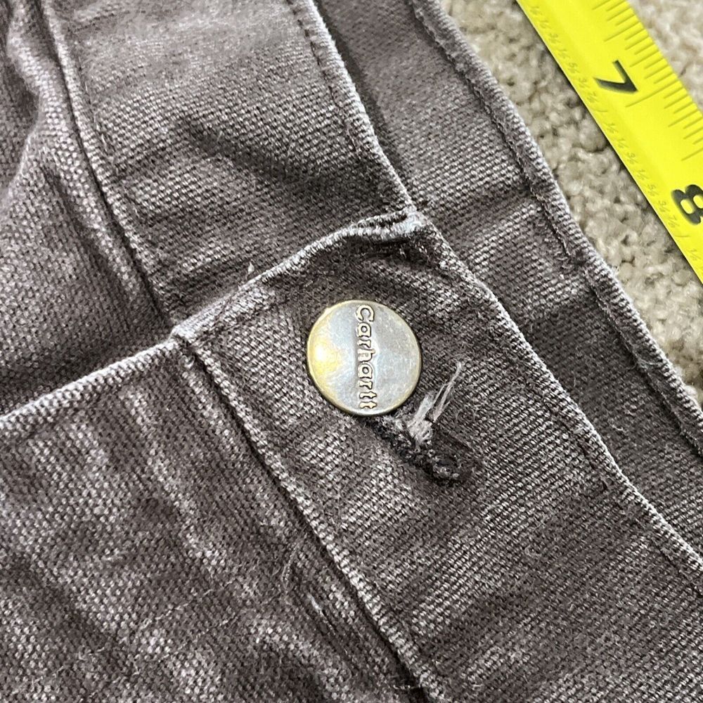 Carhartt B136 DKB Duck Double Knee Front Utility Work Pants 34x34 Vintage - Picture 9 of 12